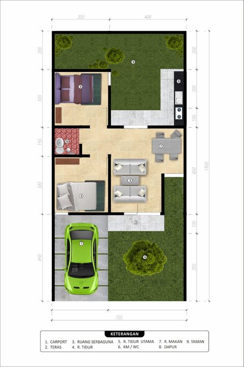 Layout Rumah